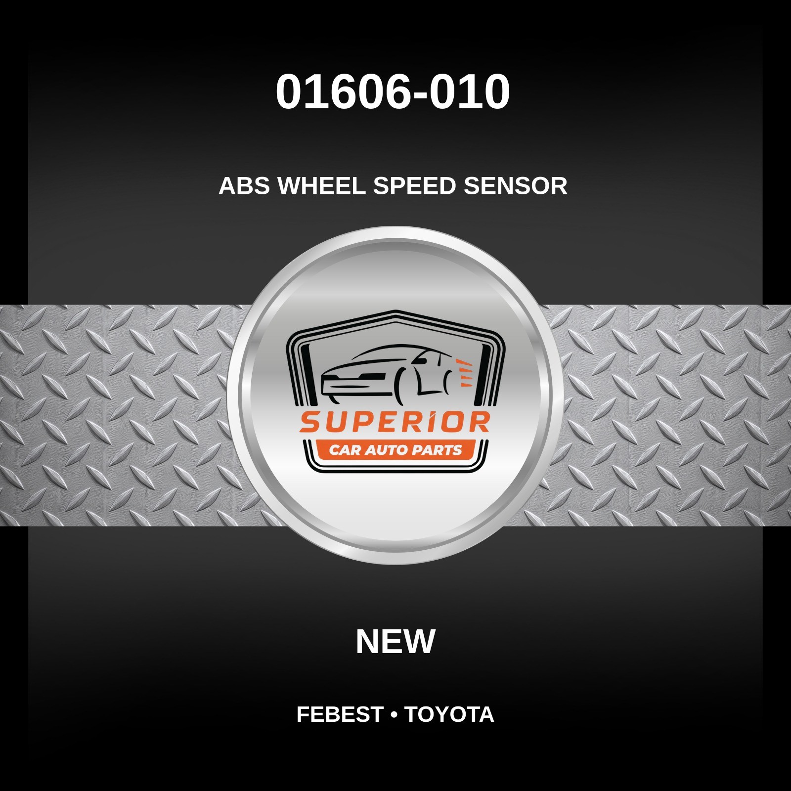 FEBEST 2003-2008 Toyota Corolla Abs Wheel Speed Sensor 01606-010