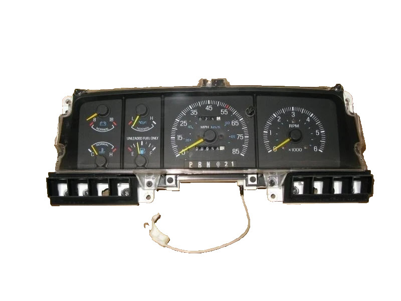 1990-1991 Ford F150 F250 F350 Bronco MPH Speedometer Instrument Cluster OEM