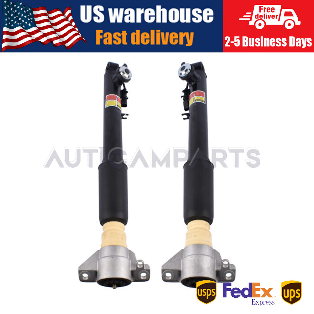 2X Rear Shock Absorbers Assembly w/Electric For 09-17 Audi Q5 SQ5 8R 2.0 3.0 3.2