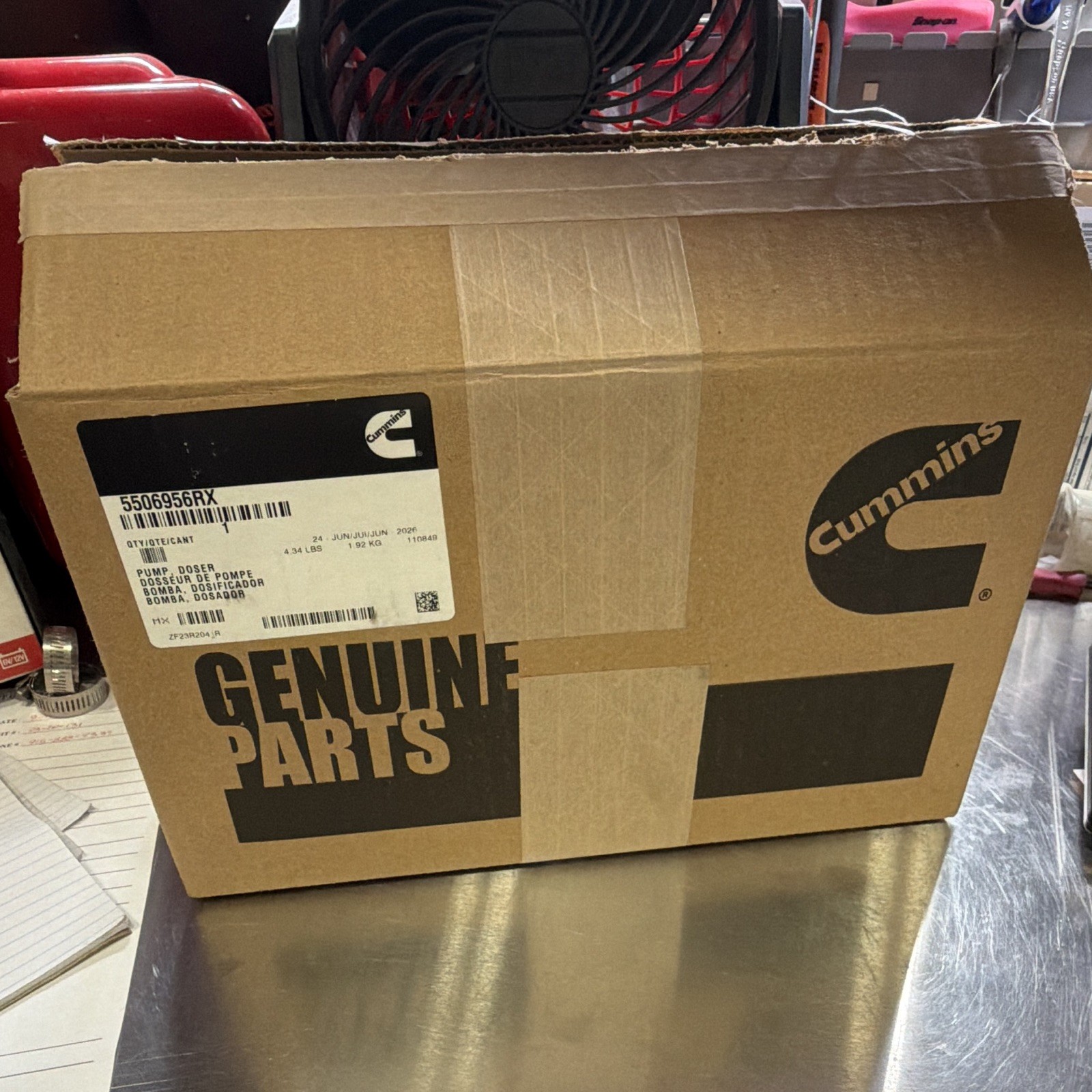 For Cummins 5506956, 4388105 Superced 5506956RX, 5506956CUM (DEF Doser Pump)