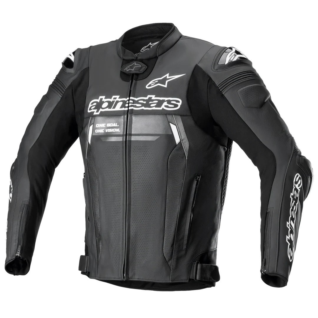 Alpinestars Missile V2 Ignition Leather Motorcycle Jacket-CE Level AA Protection