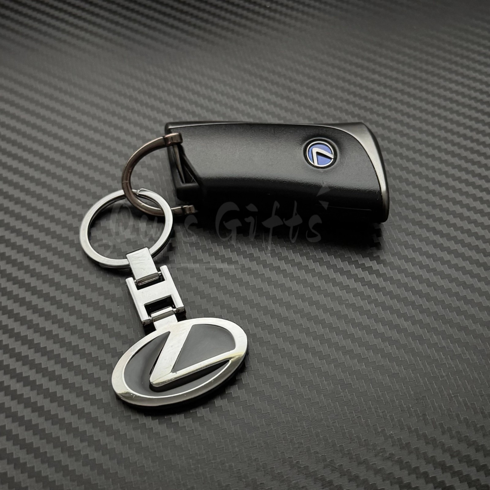Lexus Double-Sided Metal Keychain 3 Color You Pick US Seller 