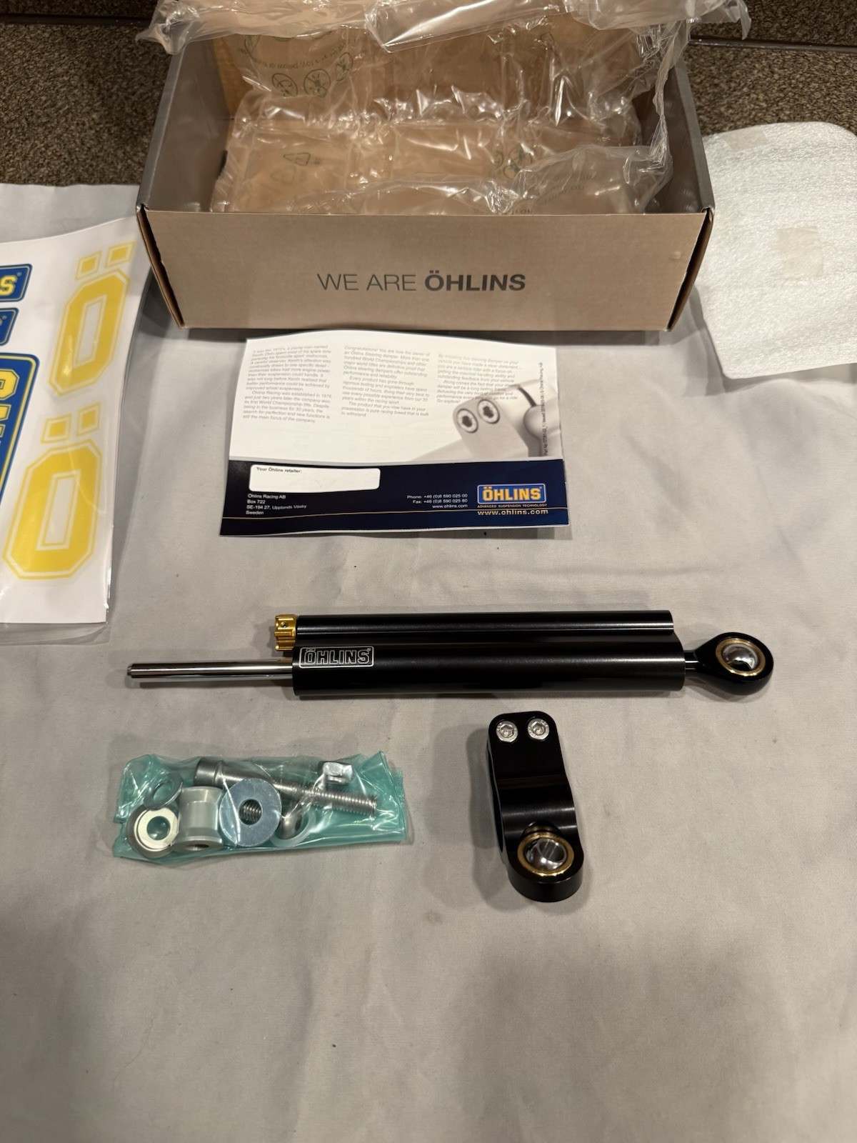 Ohlins Steering Dampener SD 063