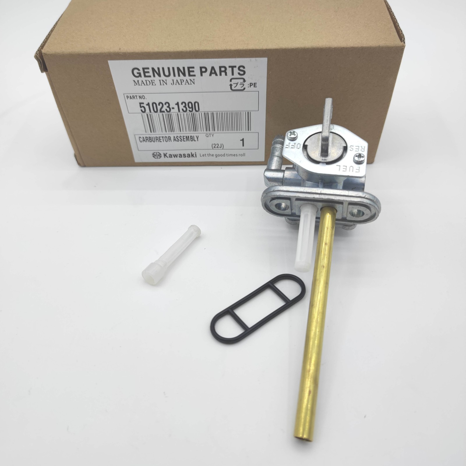 NEW 51023-1390 Fuel Gas Tank Valve Petcock For Kawasaki 1987-2018 KLR650 650