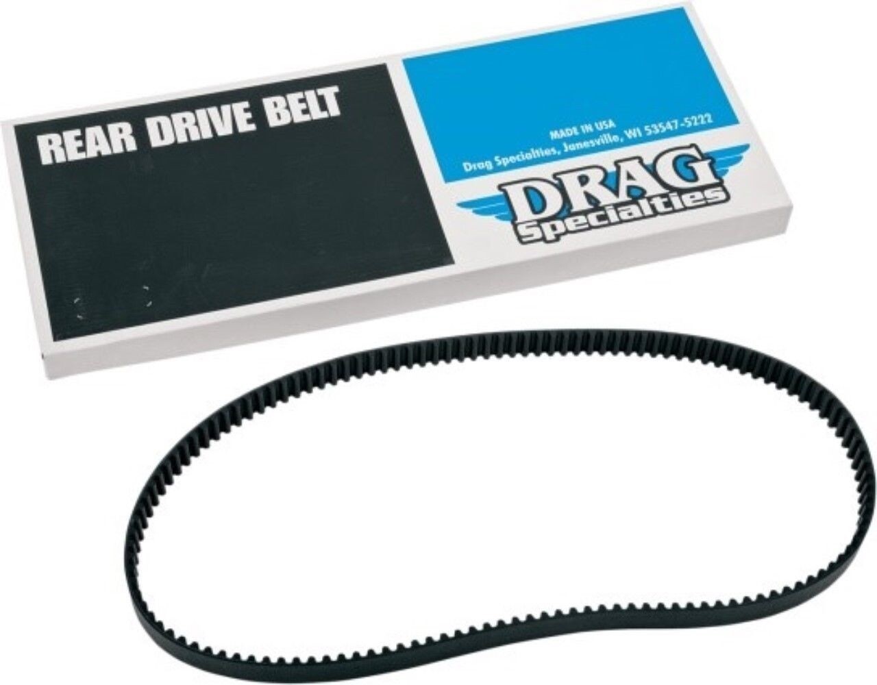 Drag Specialties 1204-0113 Rear Drive Belt 24MM 140 Tooth Belt for Touring 09-22 Drag Specialties 1204-0113 Rear Drive Belt 24MM 140 Tooth Belt for Touring 09-22