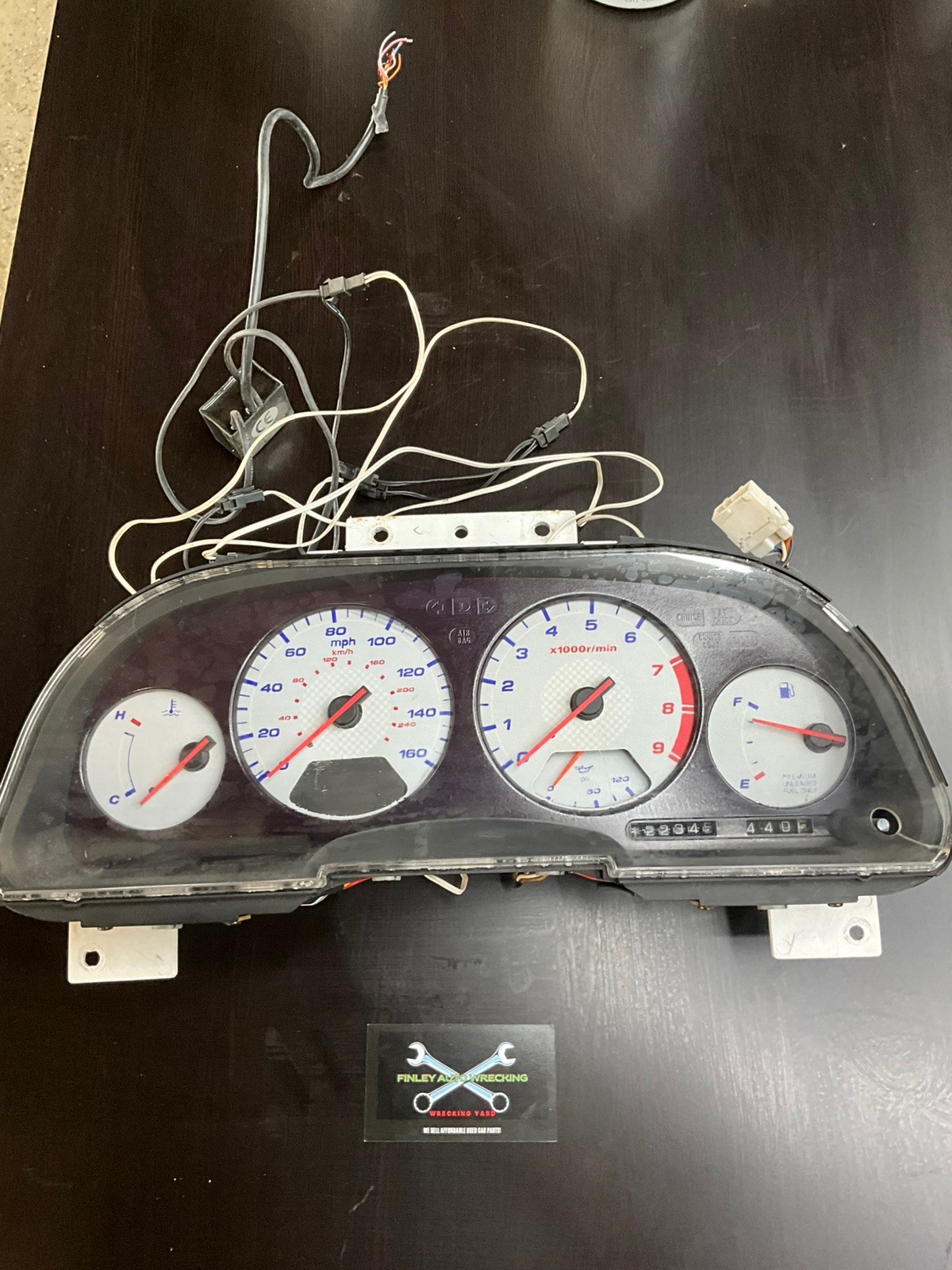 90-96 Nissan 300ZX Z32 NA OEM Instrument Cluster APC White Gauge P/N 24810-32P00 90-96 Nissan 300ZX Z32 NA OEM Instrument Cluster APC White Gauge P/N 24810-32P00