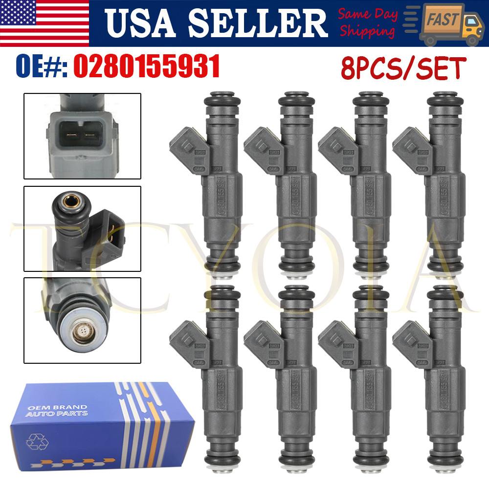 8 OEM Fuel Injector for Pontiac GTO Chevrolet Corvette 5.7L 12561462