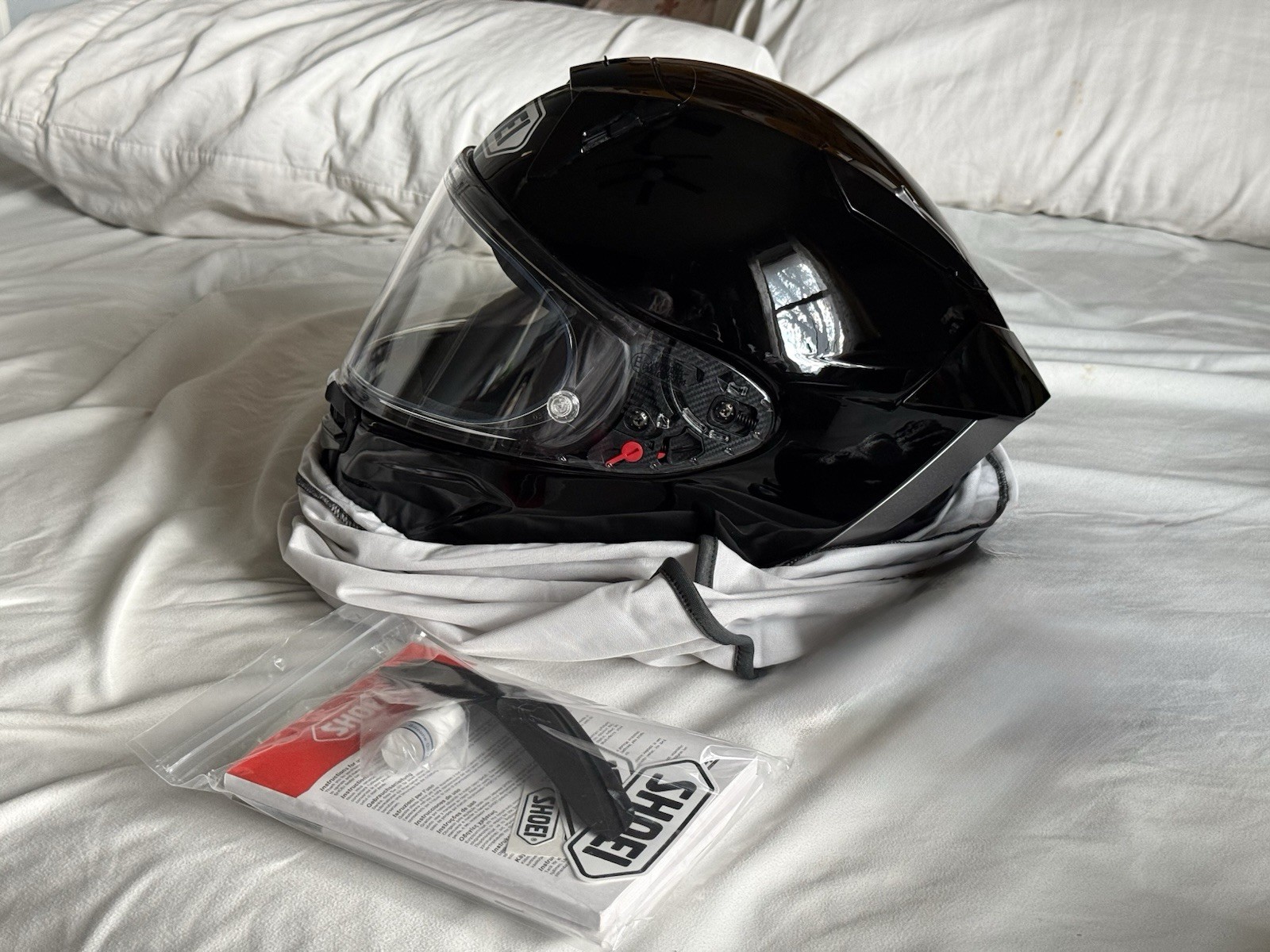 Shoei X-Fifteen Motorcycle Helmet Black XS 53-54cm - Excellent Condition