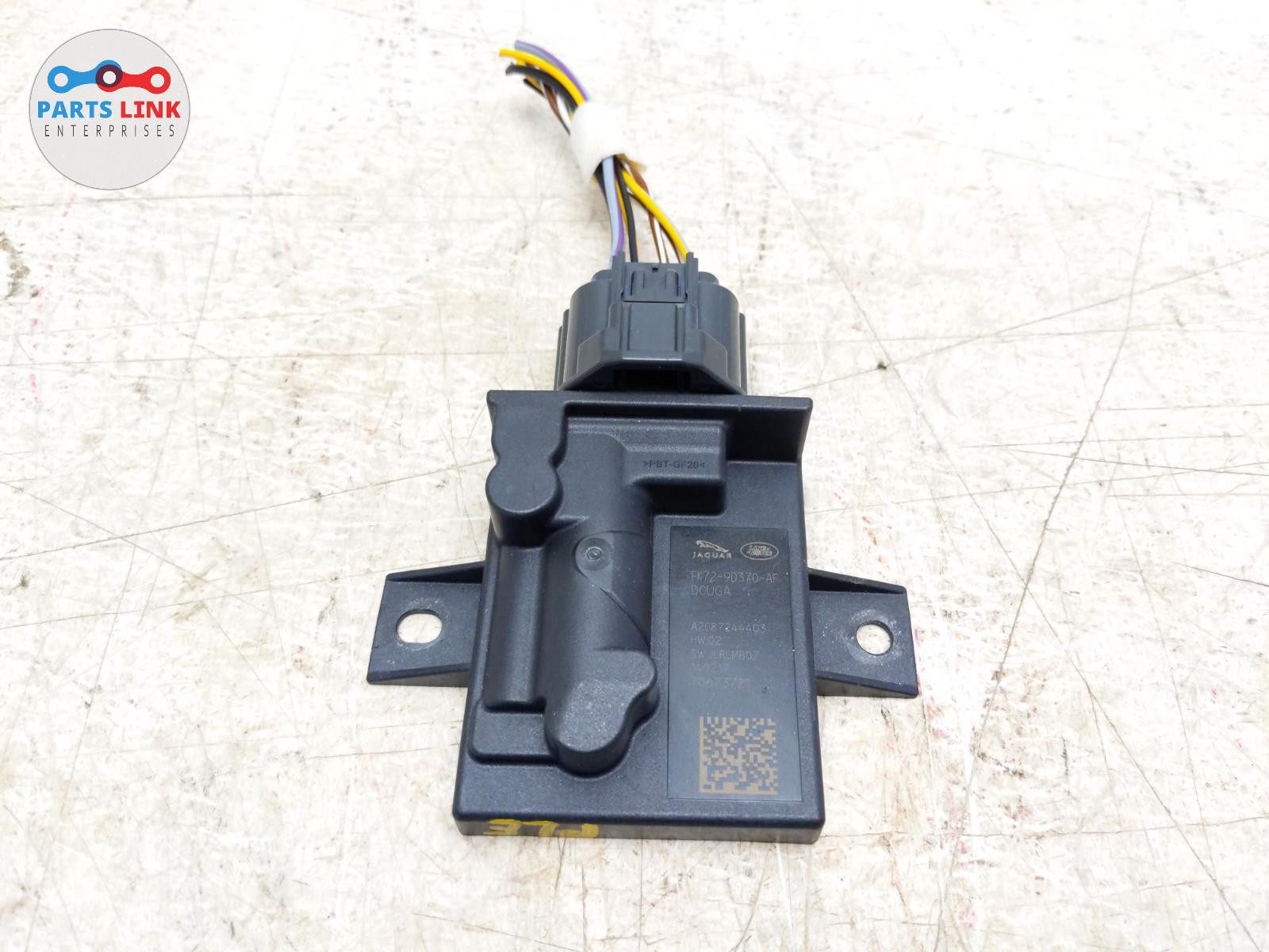 2017-20 JAGUAR F-PACE FUEL PUMP CONTROL MODULE DRIVER ECM FK729D370AF X761 XE XF