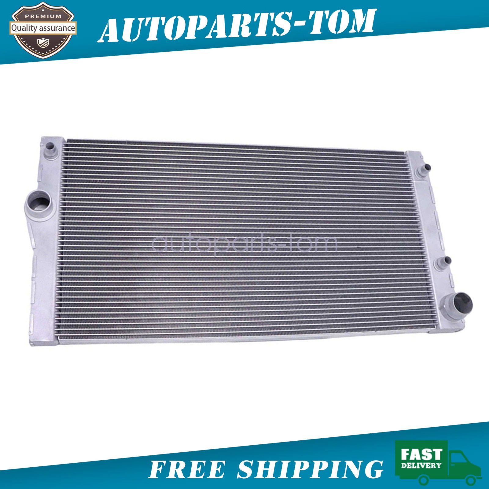 New Aluminum Radiator 17118615426 Fits For 2011-2016 BMW 535i 3.0L