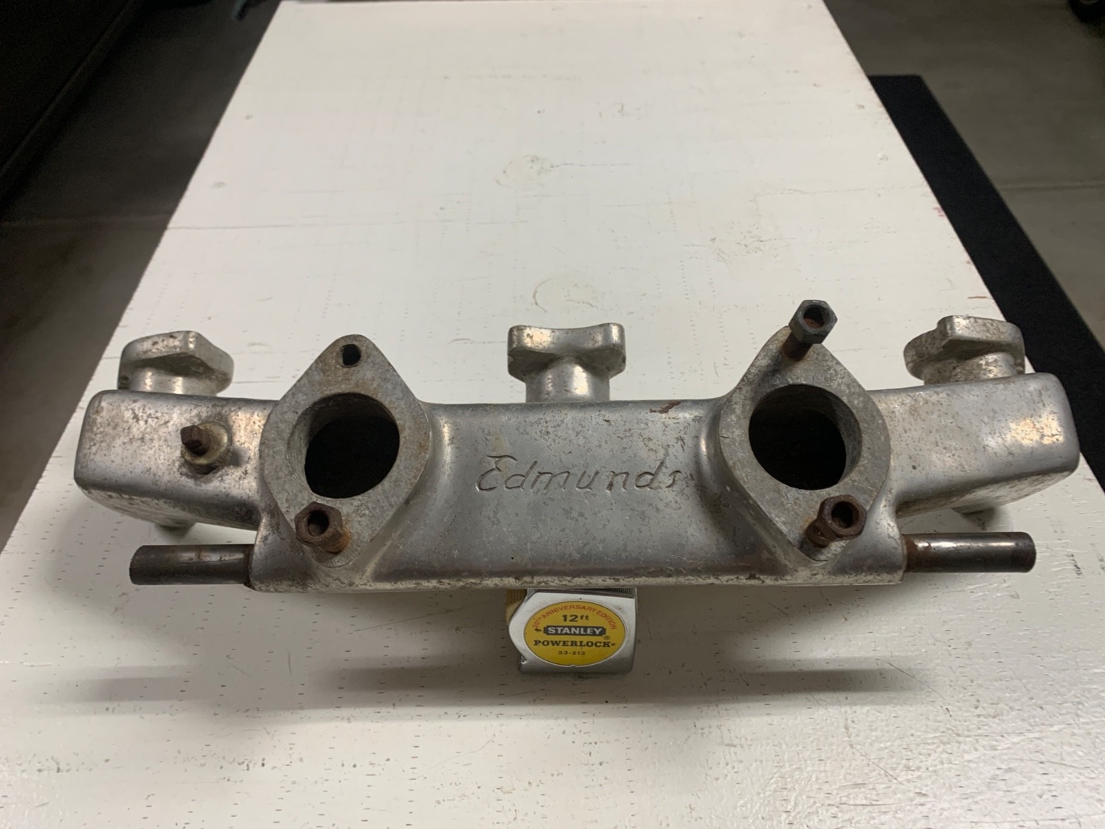 Vintage Edmunds Flathead Plymouth 2x1 Intake Manifold 218 and 230 Vintage Edmunds Flathead Plymouth 2x1 Intake Manifold 218 and 230
