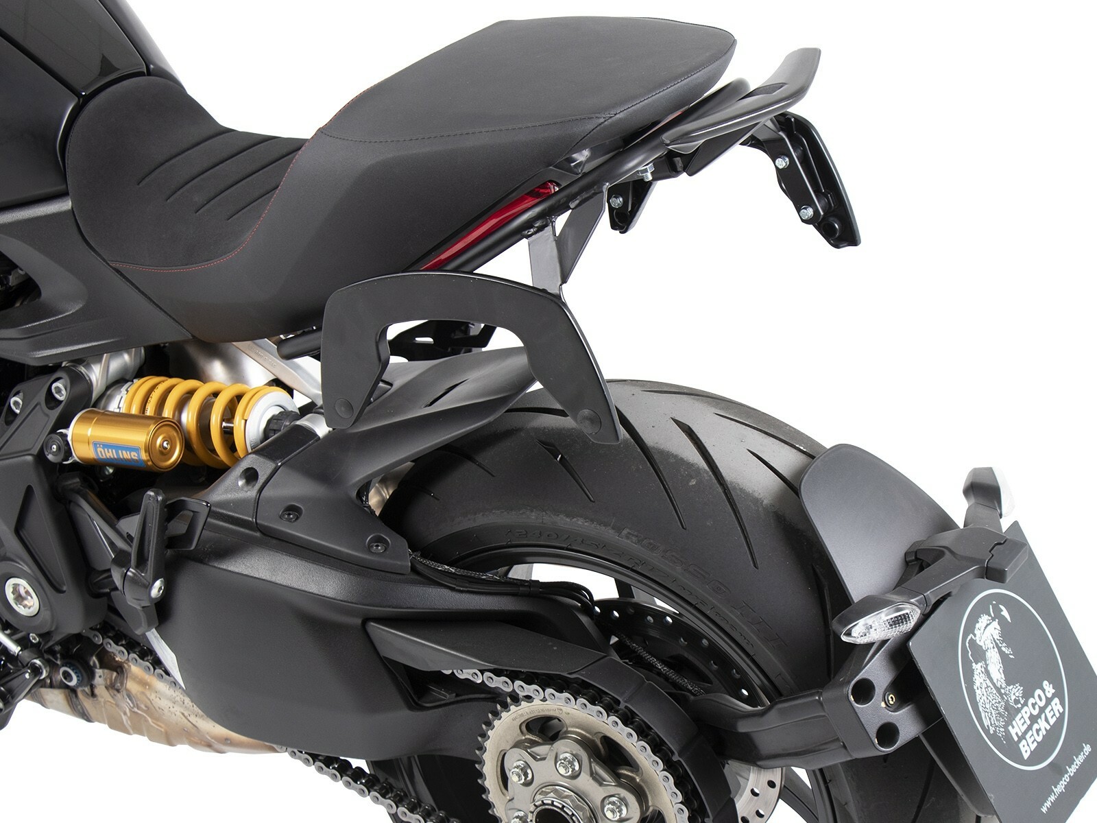 Hepco & Becker C-Bow Mount Black Ducati Diavel 1260/S 2019 Metal Luggage Rack