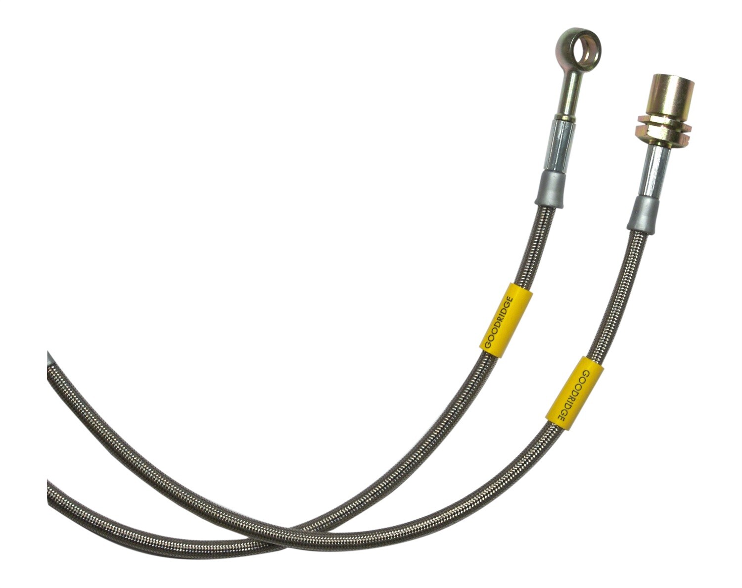 Goodridge USA 37038 G-STOP SS Braided Brake Line Kit Fits 05-12 Boxster Cayman