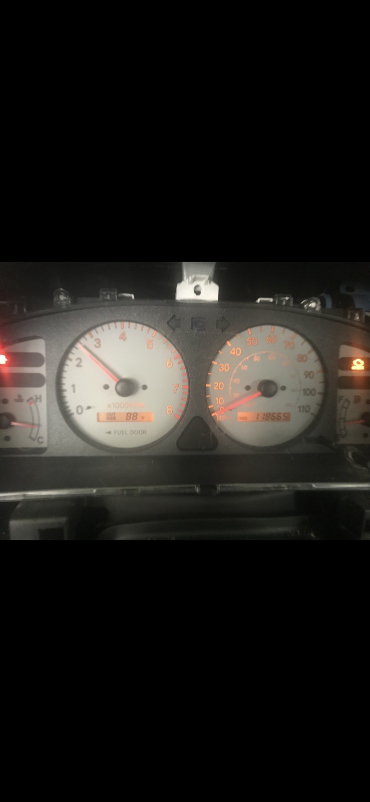 01 02 Toyota Corolla Speedometer Instrument Cluster 118k Miles 8380002030