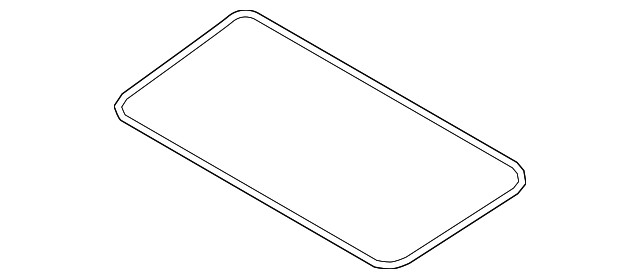 Genuine Nissan Sunroof Lid Weatherstrip 91246-6CA1A