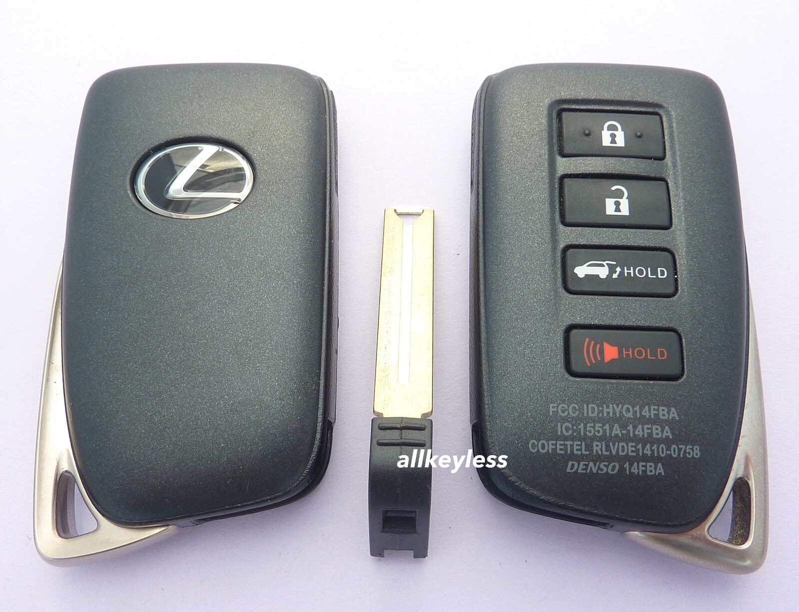 OEM 2015-20 LEXUS NX300 NX200t LX570 smart keyless entry remote key fob HYQ14FBA OEM 2015-20 LEXUS NX300 NX200t LX570 smart keyless entry remote key fob HYQ14FBA