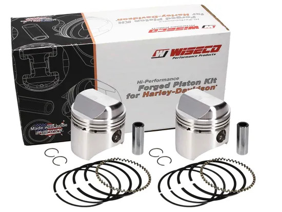 Wiseco HP Piston Kit 3.218in .030inOB 10.0:1 Harley Sportster 1000 72-85