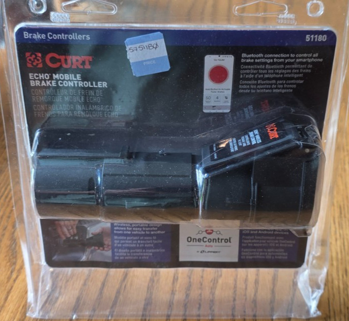 CURT Echo Mobile Wireless Brake Controller (Model 51180) – Like New CURT Echo Mobile Wireless Brake Controller (Model 51180) – Like New