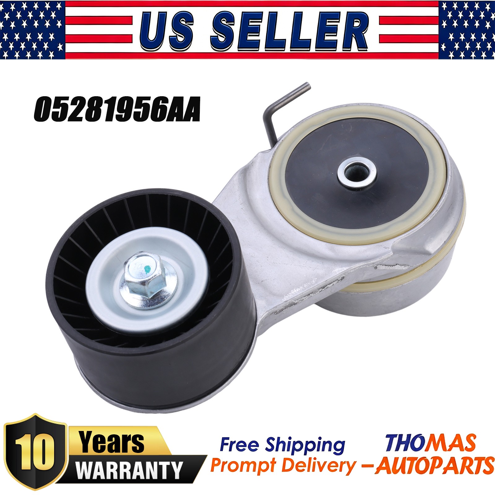 For Dodge Ram 1500 2019-2024 Belt Tensioner For Jeep Wagoneer 5.7L V8 05281956AA