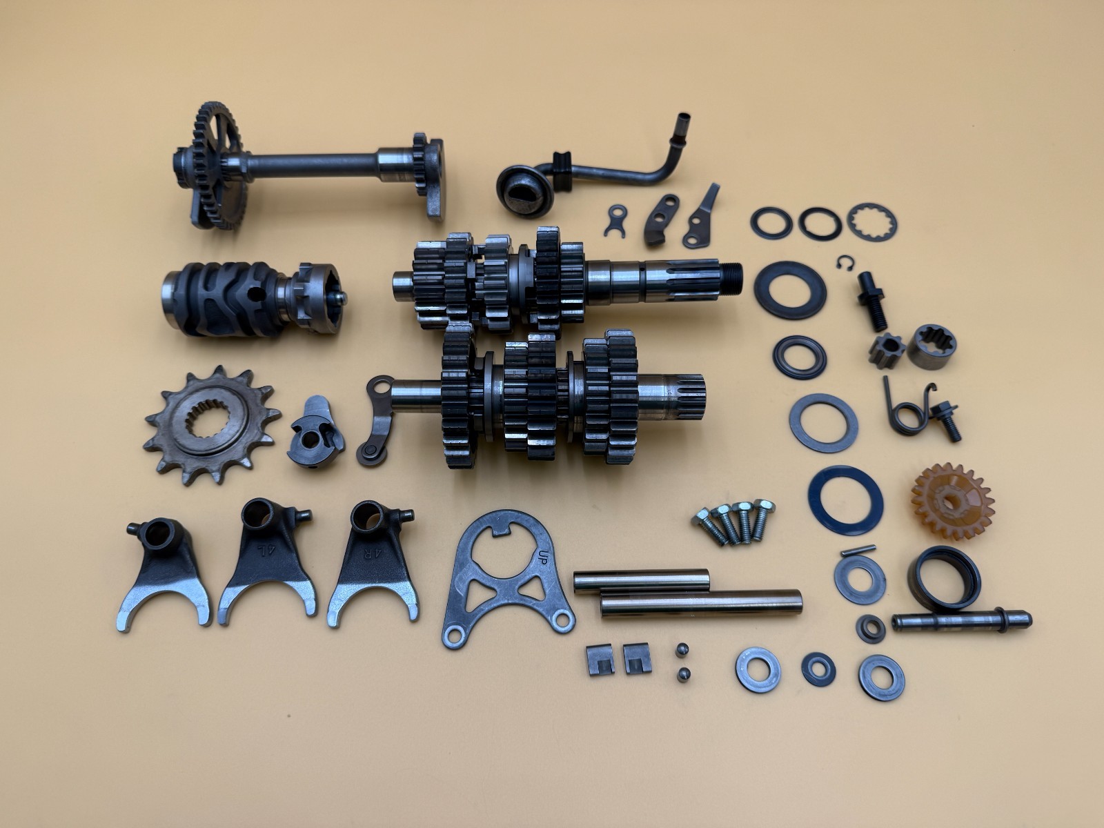 2002- 2005 CRF450R CRF450 R Transmission Set Gearbox Main Counter Shaft Balancer