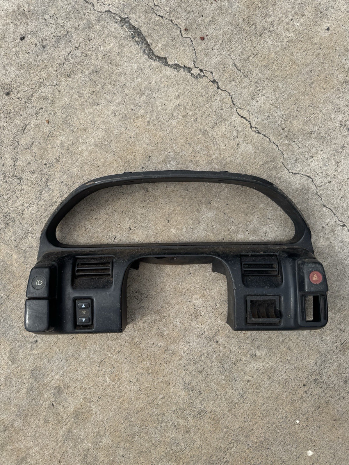89-94 Nissan 240SX S13 OEM Gauge Cluster Bezel