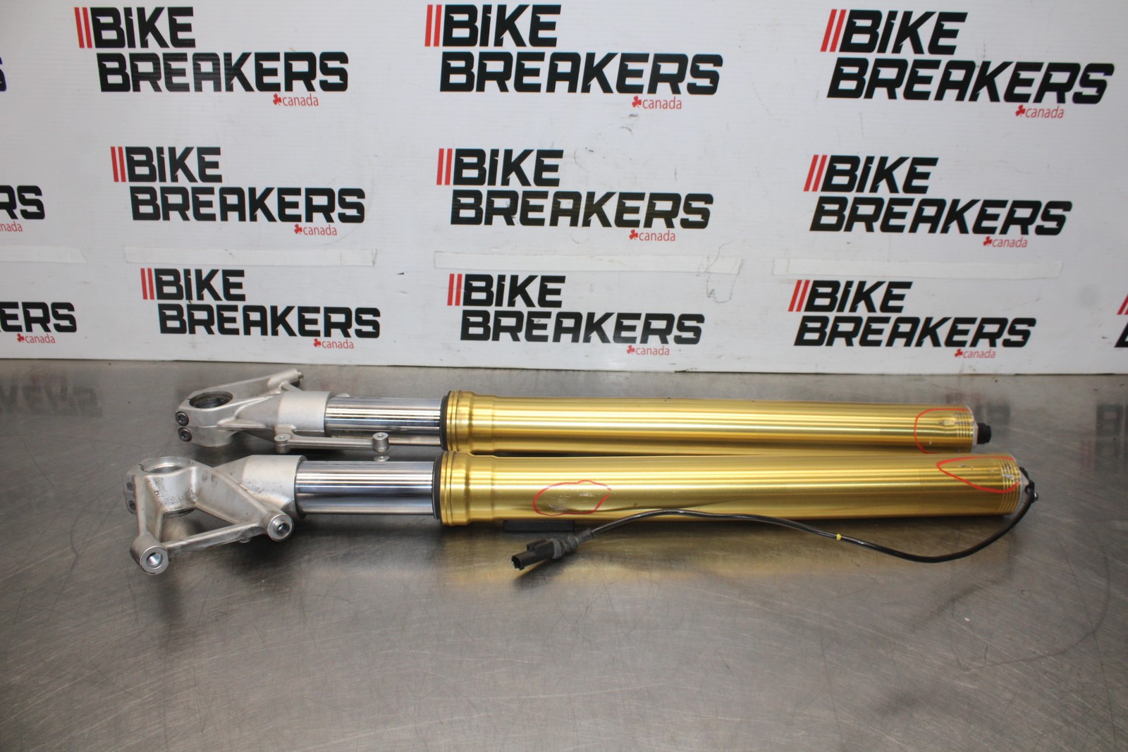 17-20 BMW S1000R FRONT FORKS SHOCK SUSPENSION SET PAIR BB909