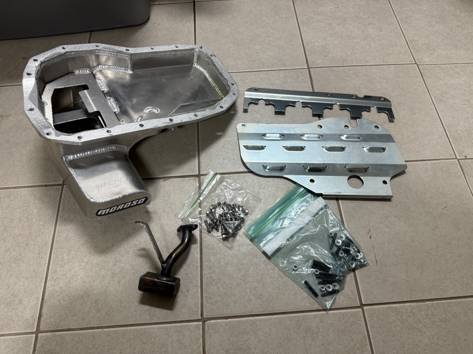 Moroso Baffled Oil Pan Evo 4-9 20967 Mitsubishi 4G63 Evospec Titanium Bolts -10 Moroso Baffled Oil Pan Evo 4-9 20967 Mitsubishi 4G63 Evospec Titanium Bolts -10