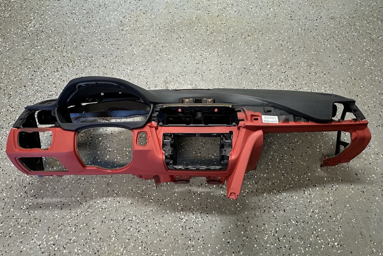 2012-2020 BMW 428XI 440I 435I 335I F32 OEM FRONT DASHBOARD PANEL RED BLACK 2012-2020 BMW 428XI 440I 435I 335I F32 OEM FRONT DASHBOARD PANEL RED BLACK