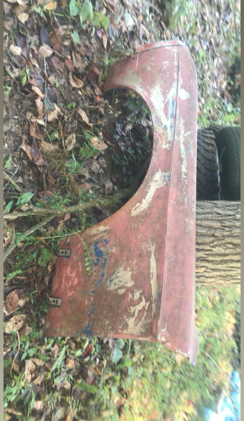 1967 Ford Mustang Driver Side Fender with Headlight All Original.