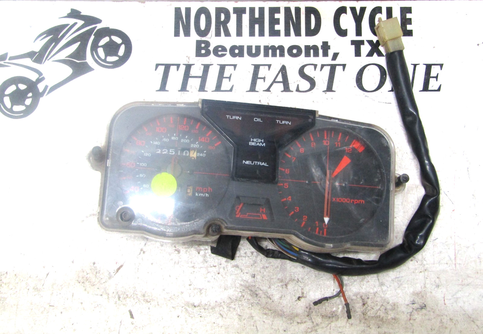 84-86 Honda Interceptor VF500 F Speedometer Gauge Cluster 37115-MF2 SP98 PARTS