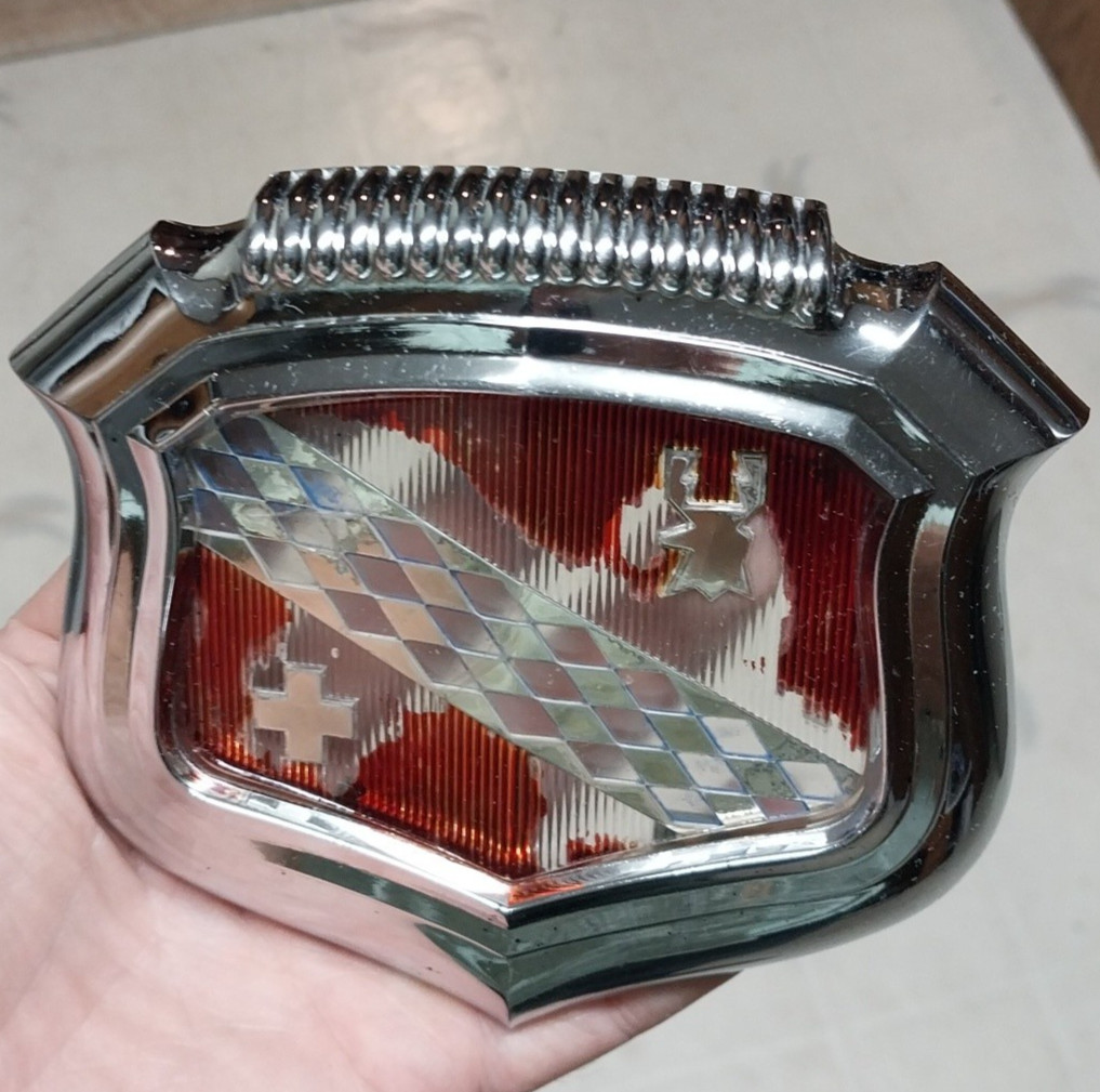 1950 BUICK OEM Hood Emblem Badge #1339347