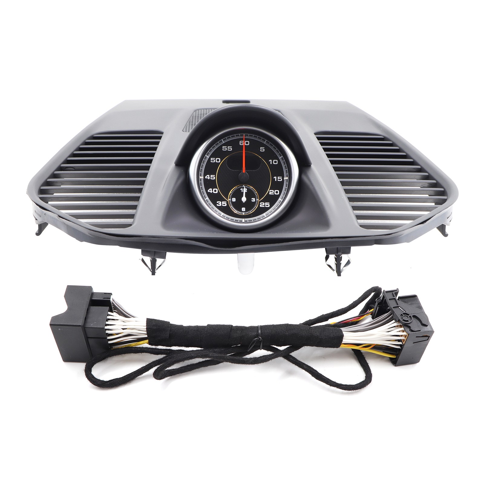 New Sport Chrono Stopwatch Mounted Dashboard Clock for Porsche 911 991 2013-2019