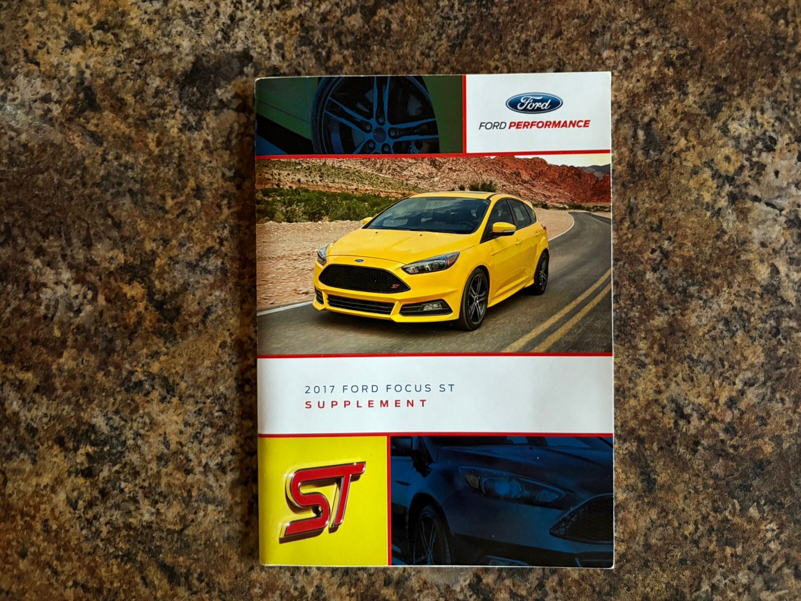 2017 Ford Focus ST Supplement - Not The Owners Manual