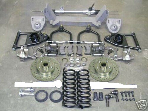 1955 - 1959 Chevy Truck Mustang II 2 Front Suspension POWER Rack Stock Spindle