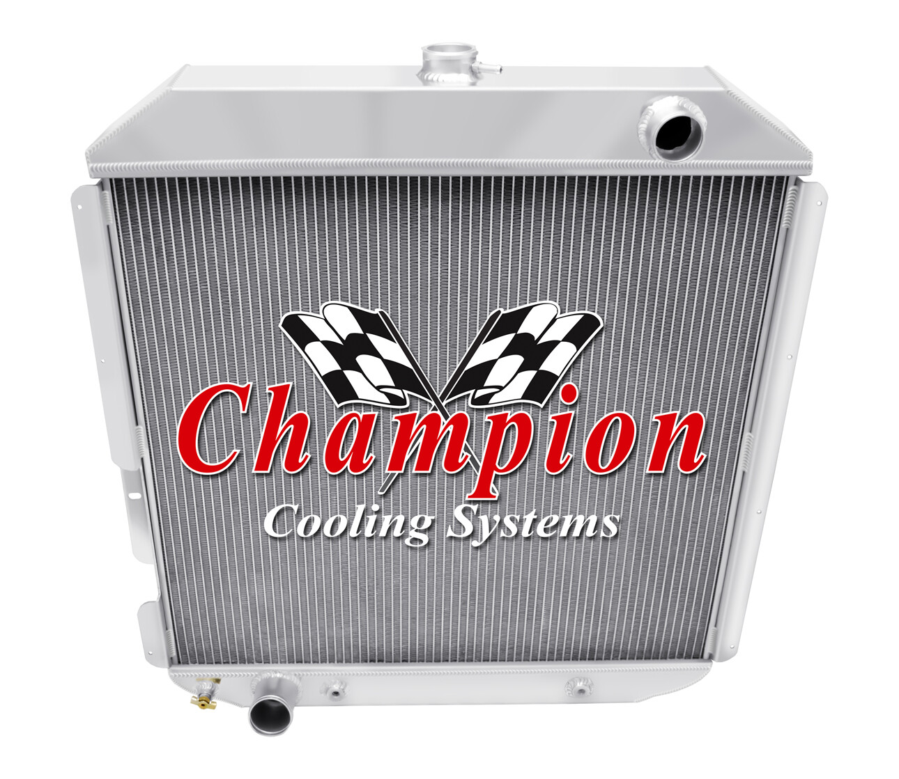 WR Champion 3 Row All Aluminum Radiator for 1977 - 1979 Ford F-Series V8 Engine