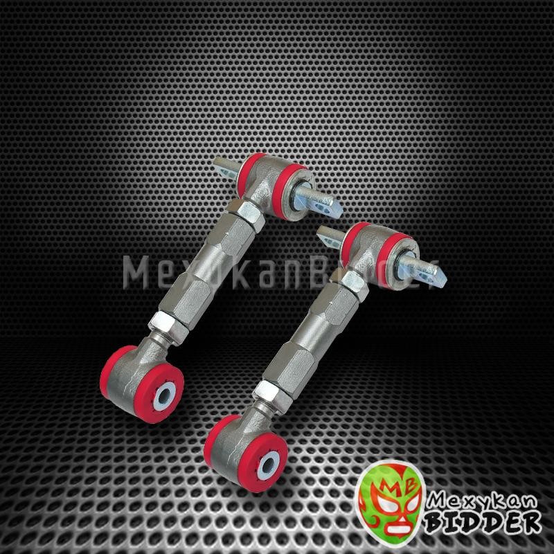 Real Solid Polyurethane Bushings Race Rear Camber kit for 96-00 Civic EK Silver