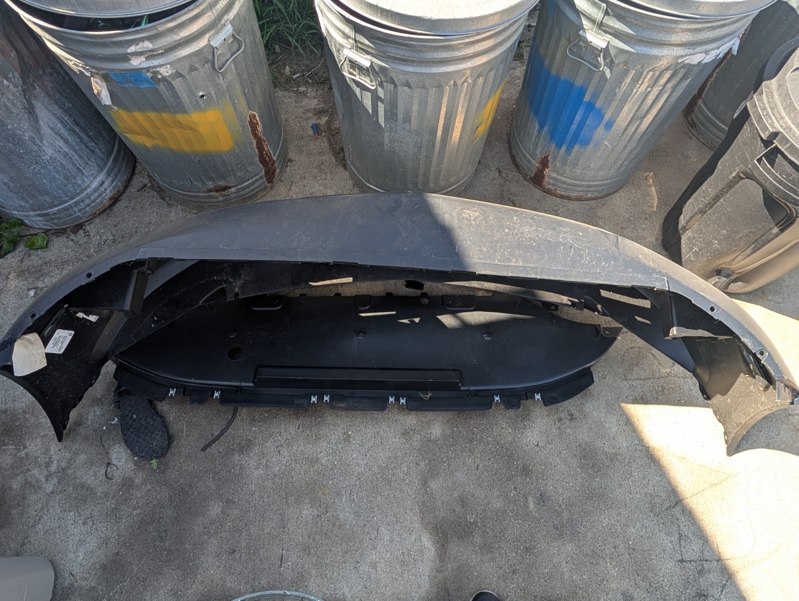 Ford Mustang 2012 5th Gen Front Bumper Black Ford Mustang 2012 5th Gen Front Bumper Black