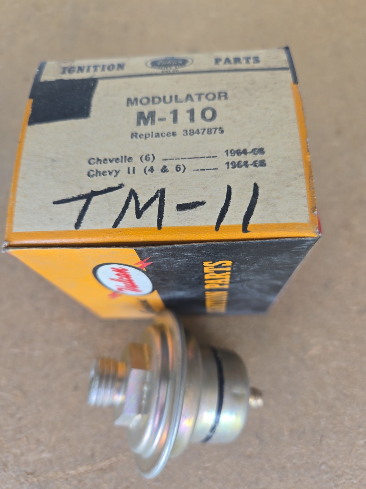 NOS 1964-66 Chevelle 1964-68 Chevy II Nova With PG Transmission Modulator