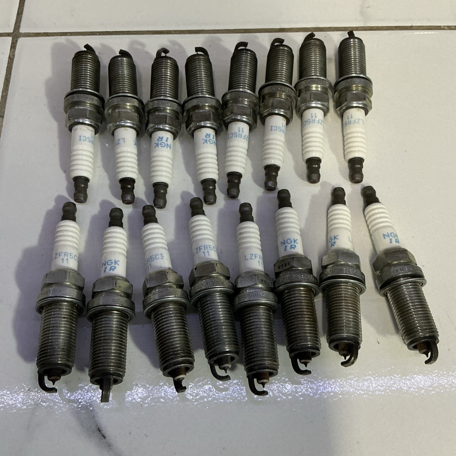 16 Pack Genuine NGK 92145 Laser Iridium Spark Plug LZFR5CI-11 for Mopar Vehicles 16 Pack Genuine NGK 92145 Laser Iridium Spark Plug LZFR5CI-11 for Mopar Vehicles