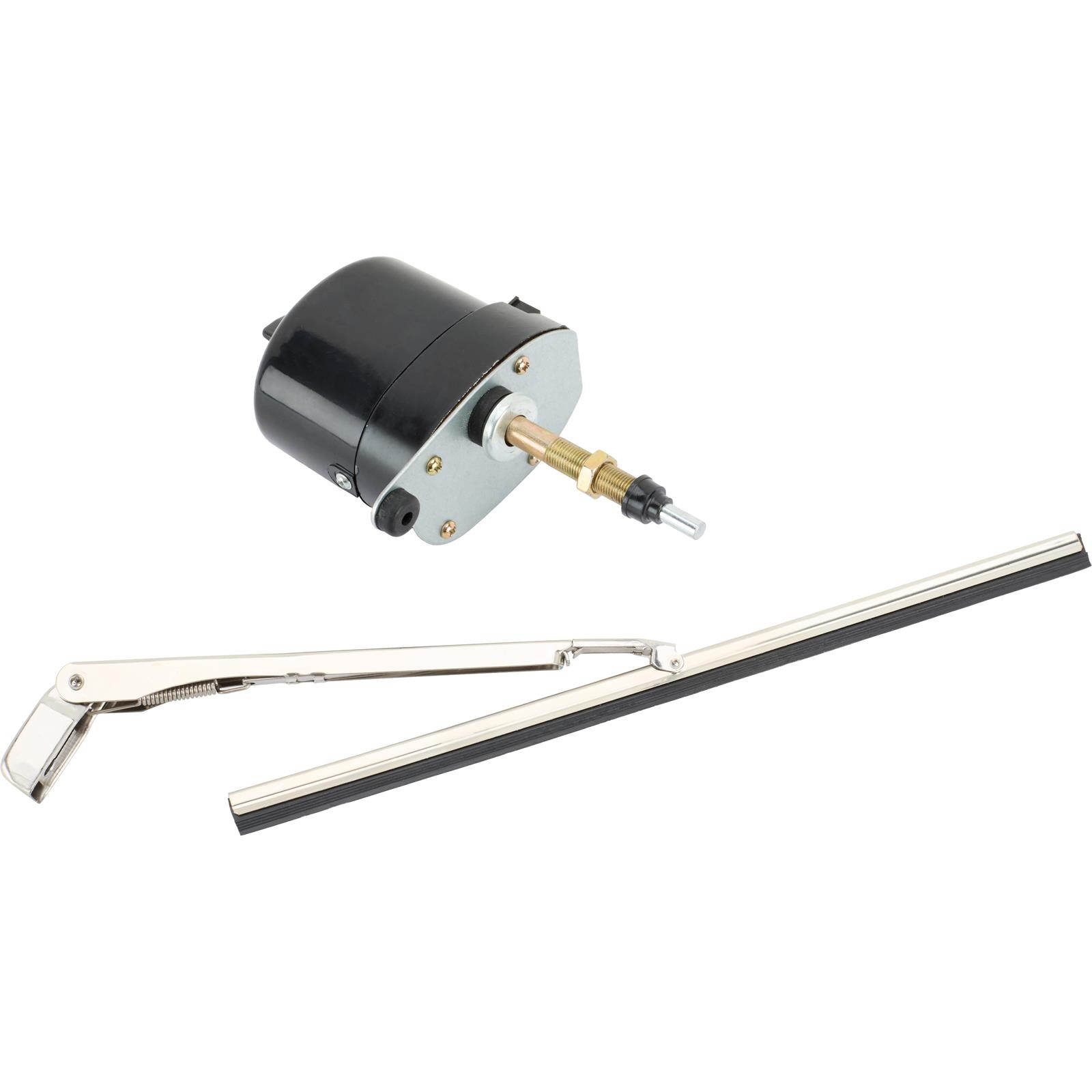 Speedway Motors Universal Hotrod Ratrod Black 12 Volt 12v Electric Wiper