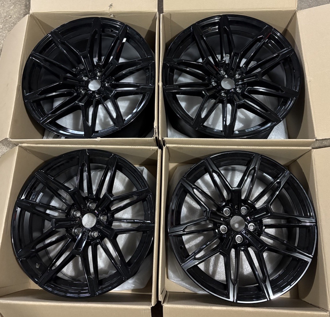BMW OEM 930M Wheels 19” & 20” G87 M2 or G80 M3 G82 M4 G83 Black BMW OEM 930M Wheels 19” & 20” G87 M2 or G80 M3 G82 M4 G83 Black
