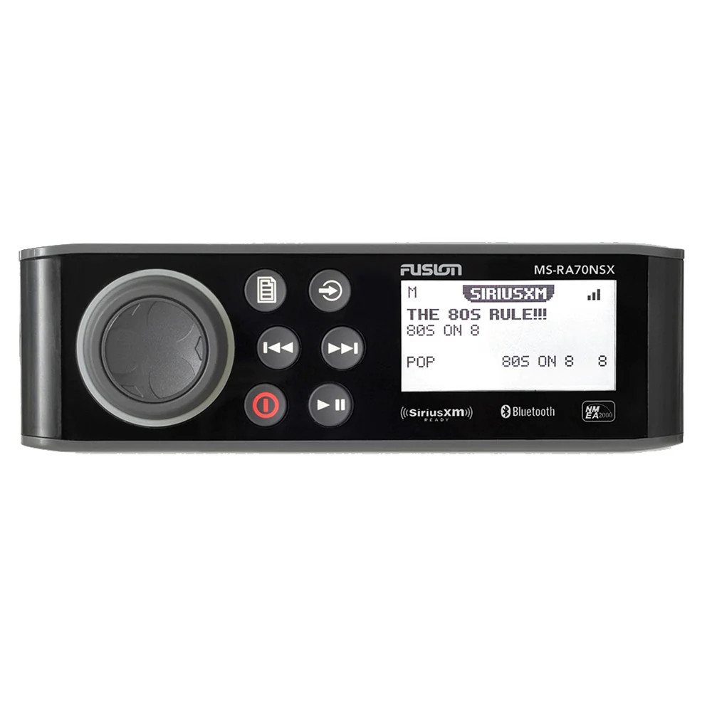 Fusion 010-01516-30 | MS-RA70NSX Stereo with BT/AM/FM/SiriusXM - 2 Zone