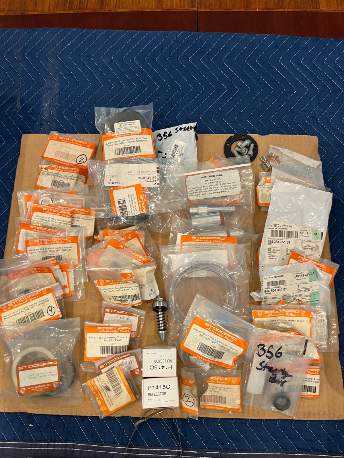 Stoddard Parts Porsche 356 Assorted lot oF 50 Stoddard Parts Porsche 356 Assorted lot oF 50