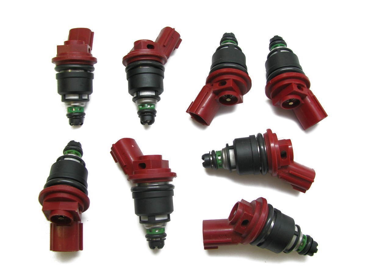 NEW SET OF 8 FUEL INJECTORS 16600-1P102 FOR 97-01 INFINITI Q45 4.1L V8 UPGARDE