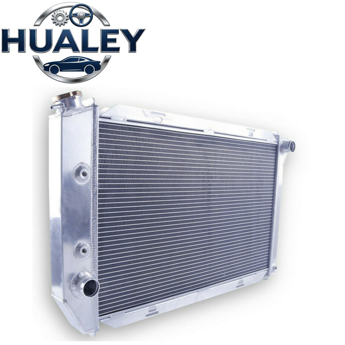 2-Row Aluminum Radiator Fit 1971-73 Ford Mustang Fairlane Torino LTD Cougar V8