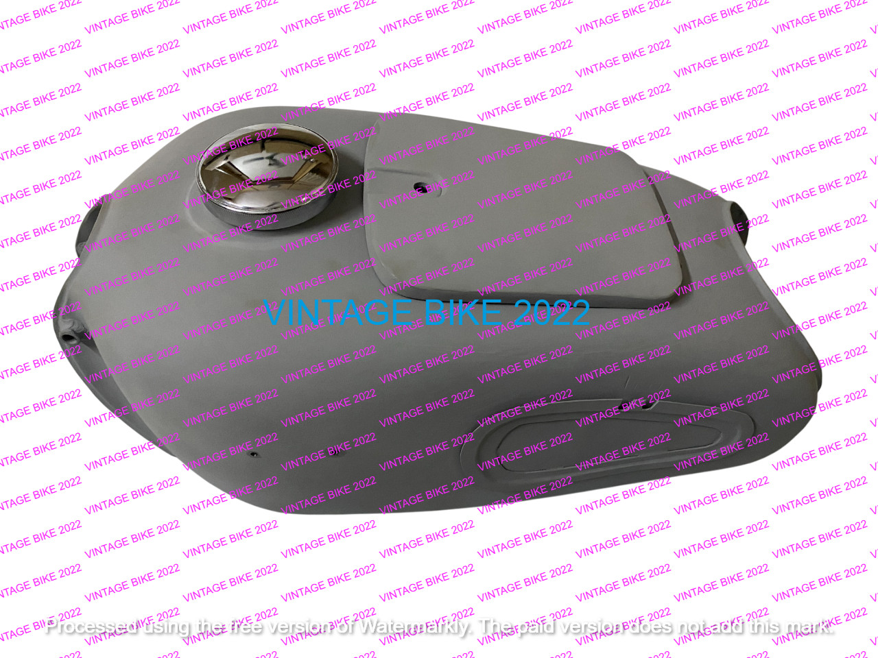 BMW R26 1956-60 R27 1960-1966 RAW STEEL GAS FUEL PETROL TANK + CAP /FIT FOR