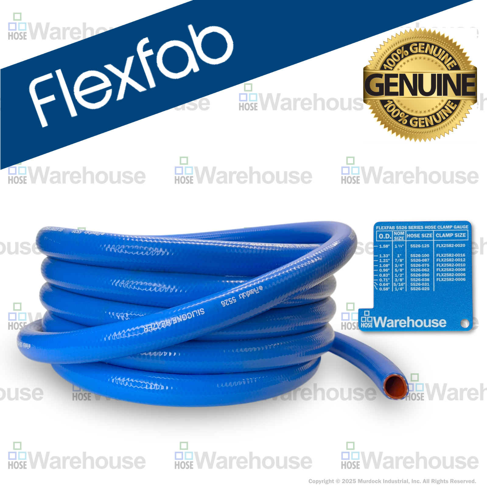 Genuine Flexfab 7/8\