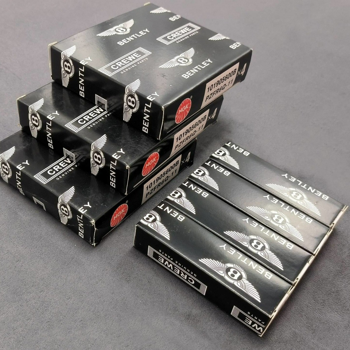 101905600B Spark Plugs 12PCS For 2004-10 Bentley Continental Gt Gtc Flying Spur