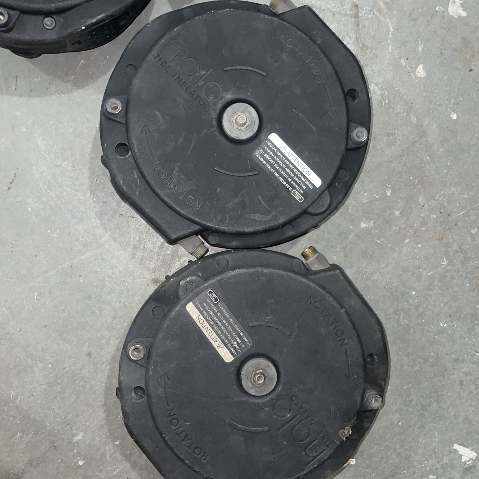 Lot Of 2, GEN 2 Non Directional,Aperia Halo 95 PSI Tire Inflator HA-4095H Lot Of 2, GEN 2 Non Directional,Aperia Halo 95 PSI Tire Inflator HA-4095H