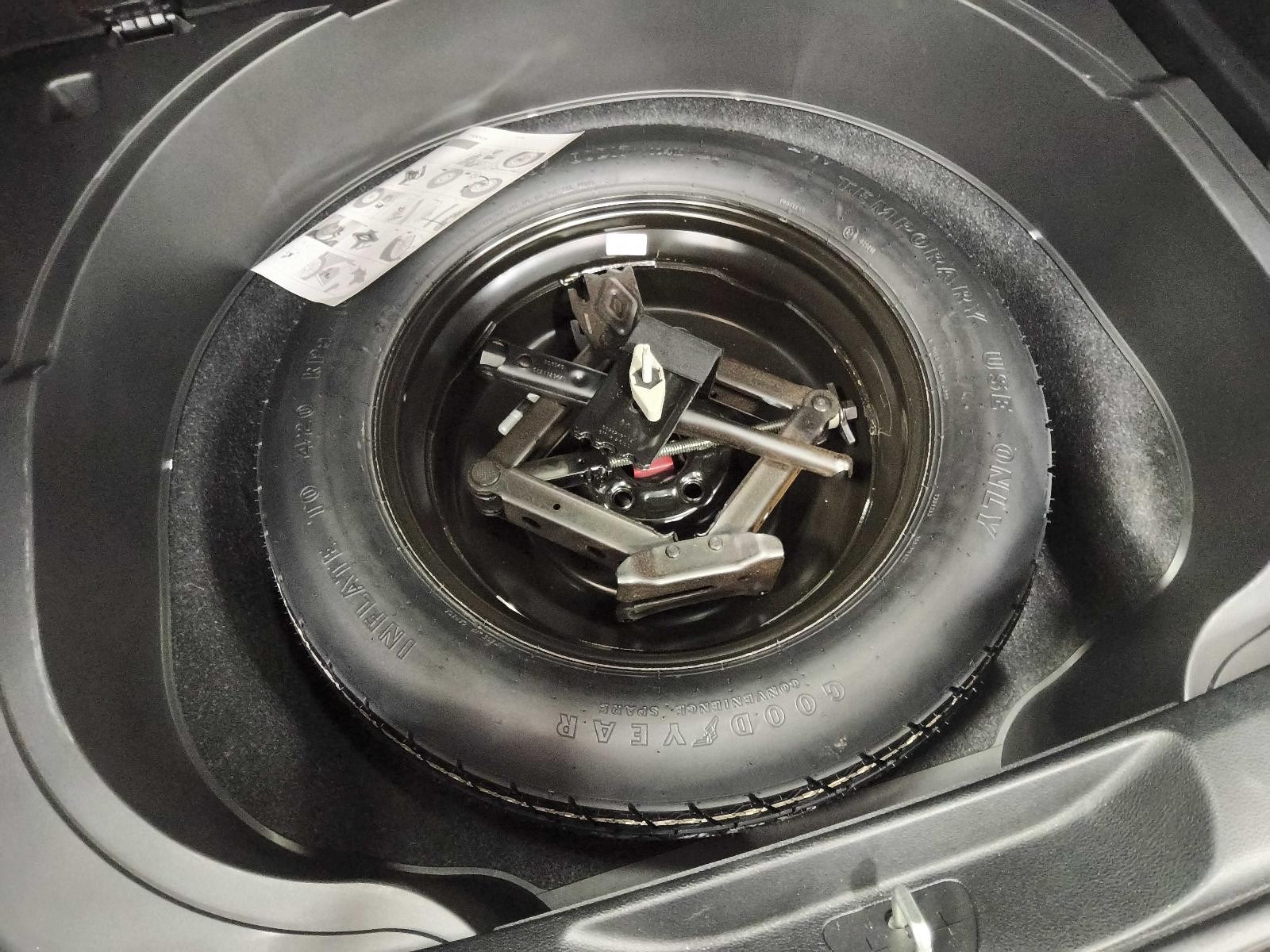 Used Spare Tire Wheel fits: 2017 Jeep Cherokee 17x4 compact spare Spare Tire Gra
